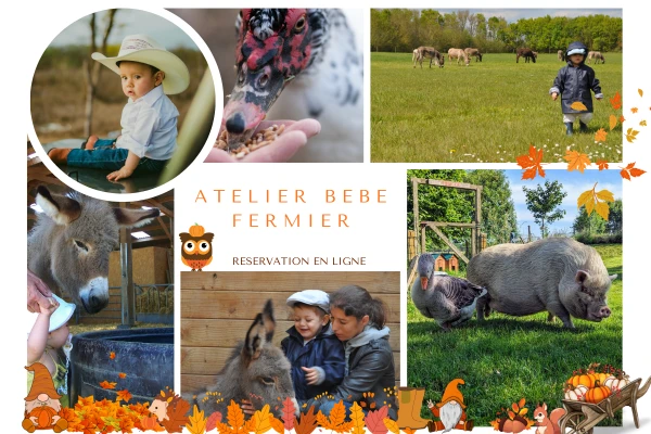 Atelier "BEBE FERMIER" 0-4ans - Bonjour La Rochelle